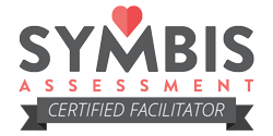 badge saying SYMBIS assessment certified facilitator. Begin premarital counseling in Bradenton, FL at forever free counseling